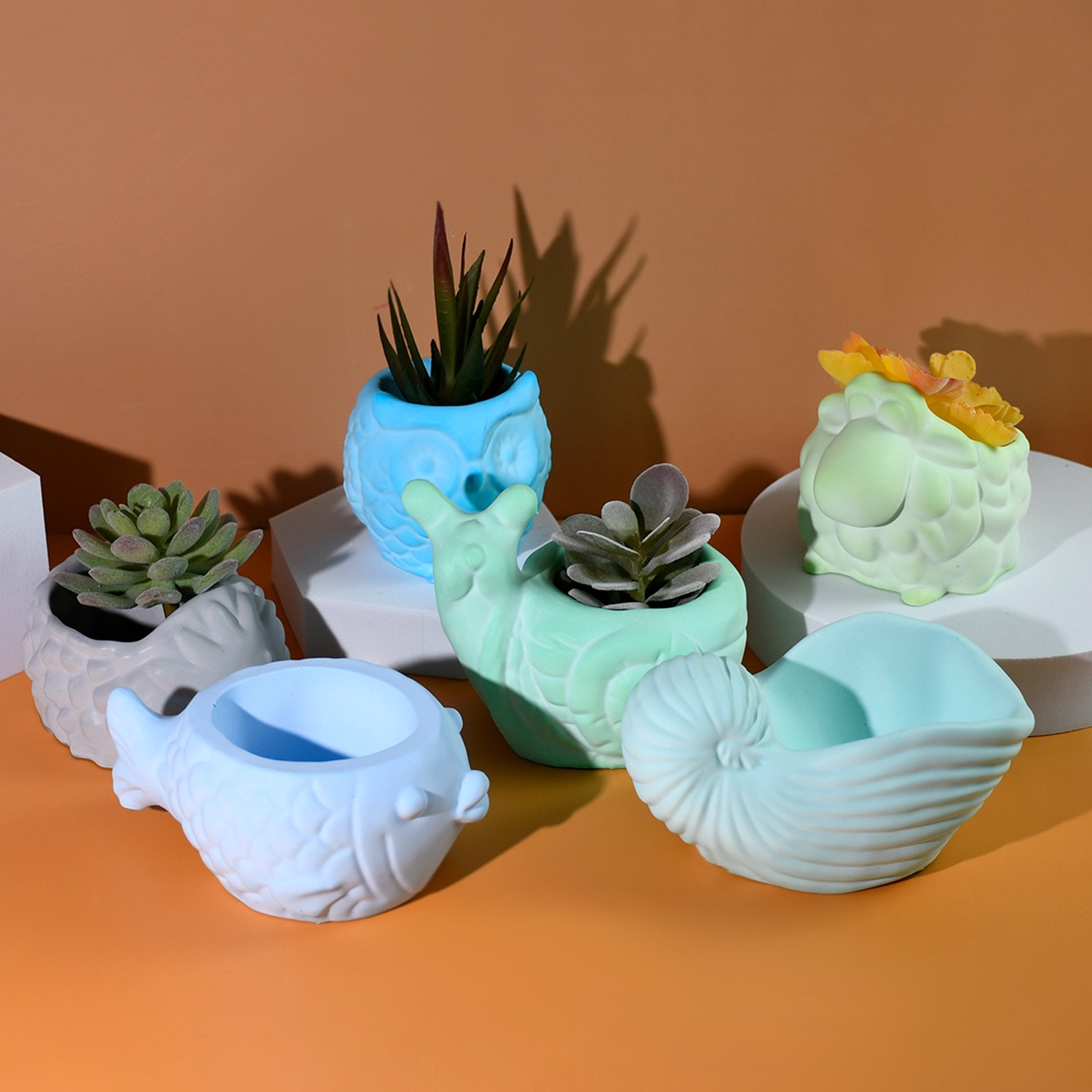 3D Animal Flower Pot Silicone  - огляд і ціна Potsticker Mold