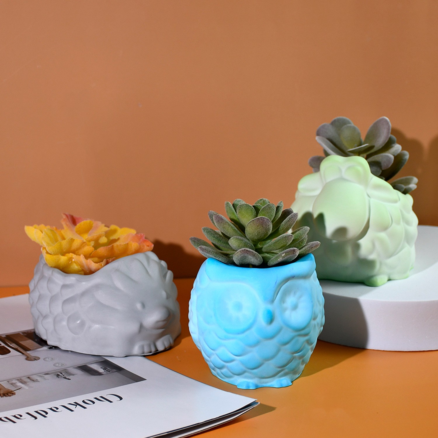 3D Animal Flower Pot Silicone  - огляд і ціна Potsticker Mold