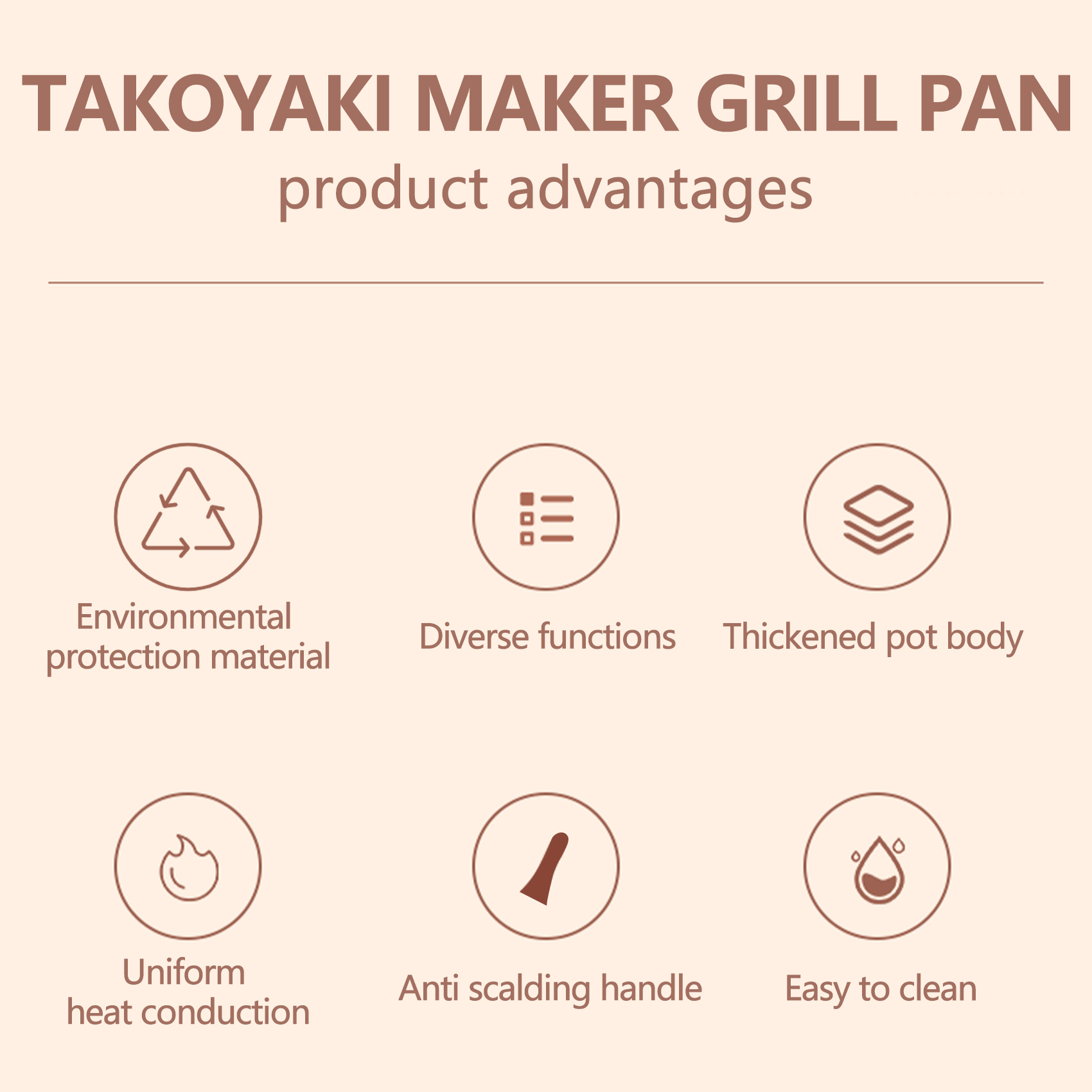 16 Holes Aluminum Takoyaki Mak - огляд і ціна Takoyaki Grill Plate