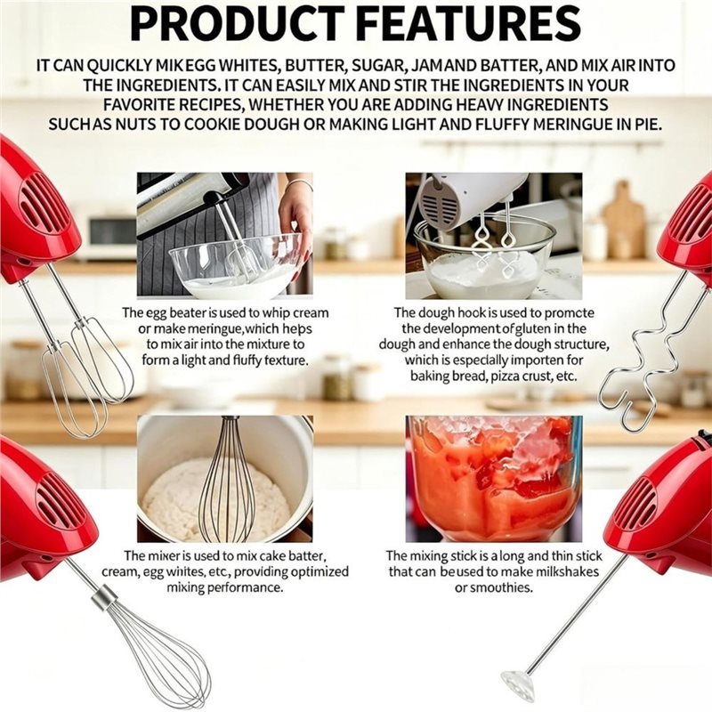 B02C-Stainless Steel For Kitch - огляд і ціна Kitchenaid Mixer Hand Mixer
