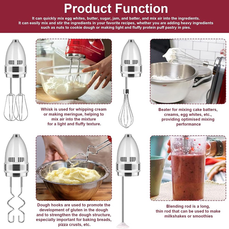Hand Mixer Attachments Beater, - огляд і ціна Kitchenaid Mixer Hand Mixer