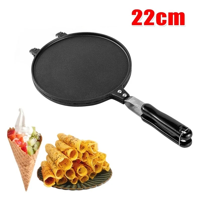 22cm Non-Stick Egg Roll Waffle - огляд і ціна Waffle Cone Maker