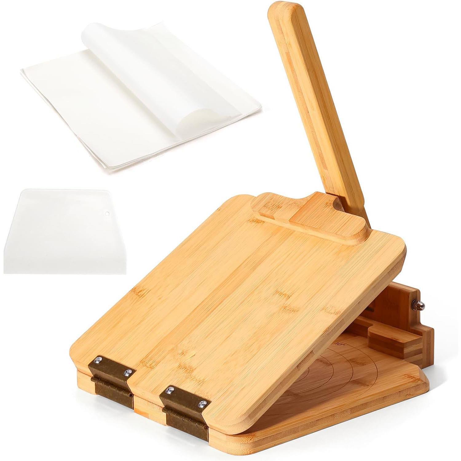 Hot-selling bamboo and wood to - огляд і ціна Dumpling Press Set