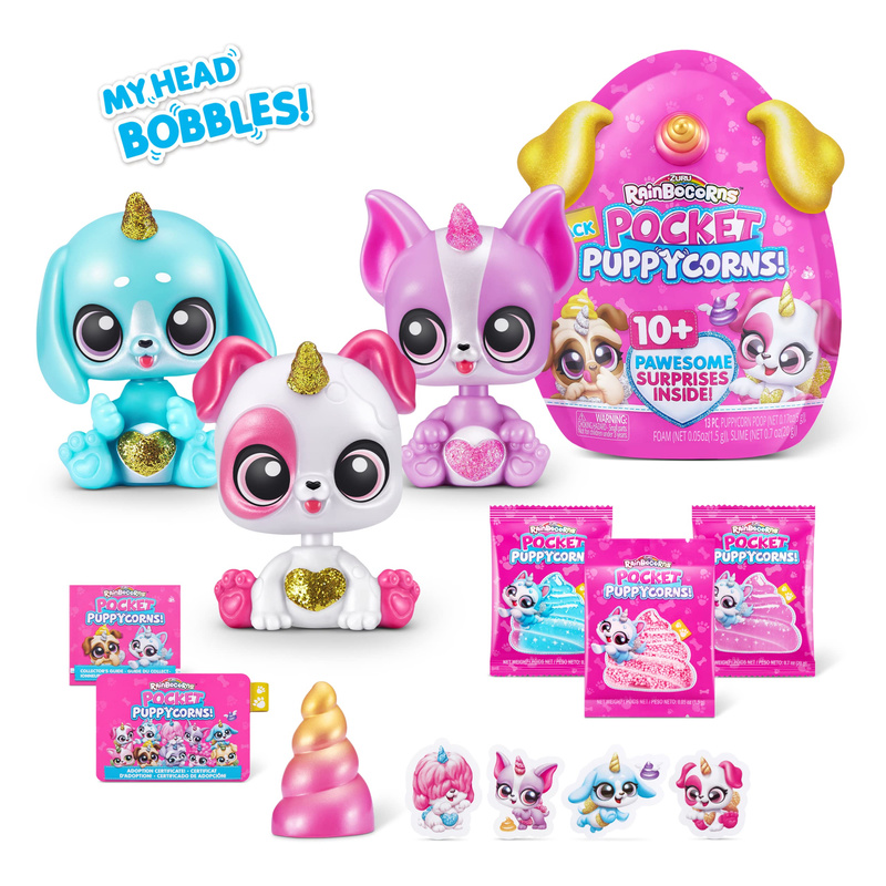 Zuru Rainbocorns Pocket Puppy  - огляд і ціна Corn Dog Stick