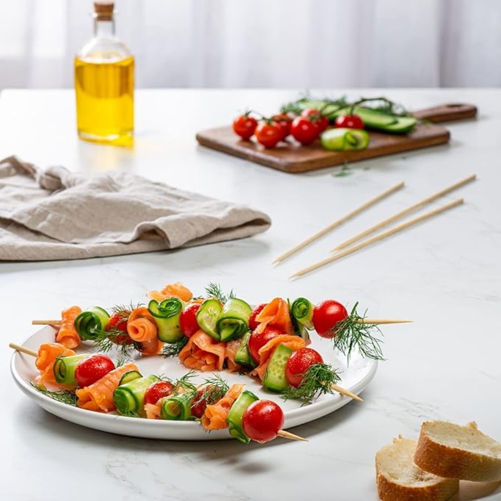 90-1350Pcs BBQ Bamboo Sticks D - огляд і ціна Corn Dog Stick