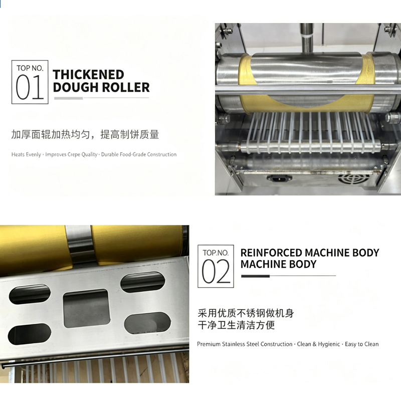 Automatic Mille Crepe Machine  - огляд і ціна Spring Roll Wrapper