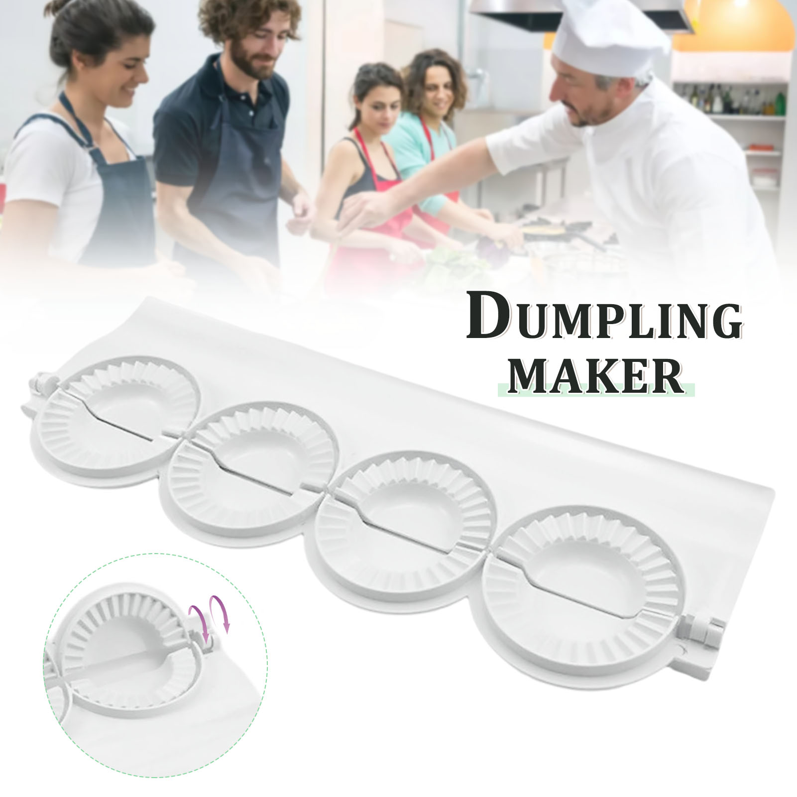 Large Diy Dumpling Mold Dough  - огляд і ціна Dumpling Press Set