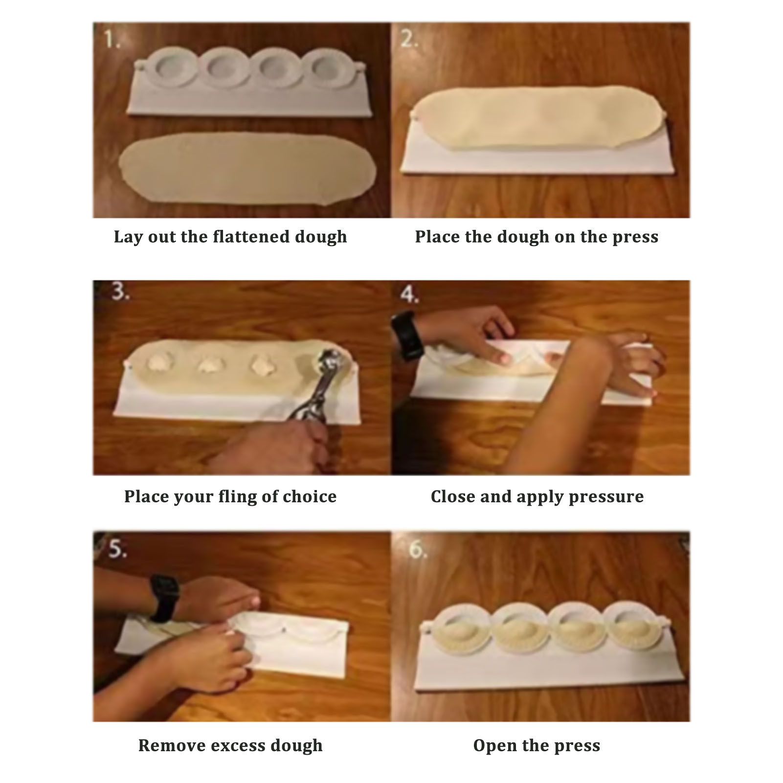 Large Diy Dumpling Mold Dough  - огляд і ціна Dumpling Press Set