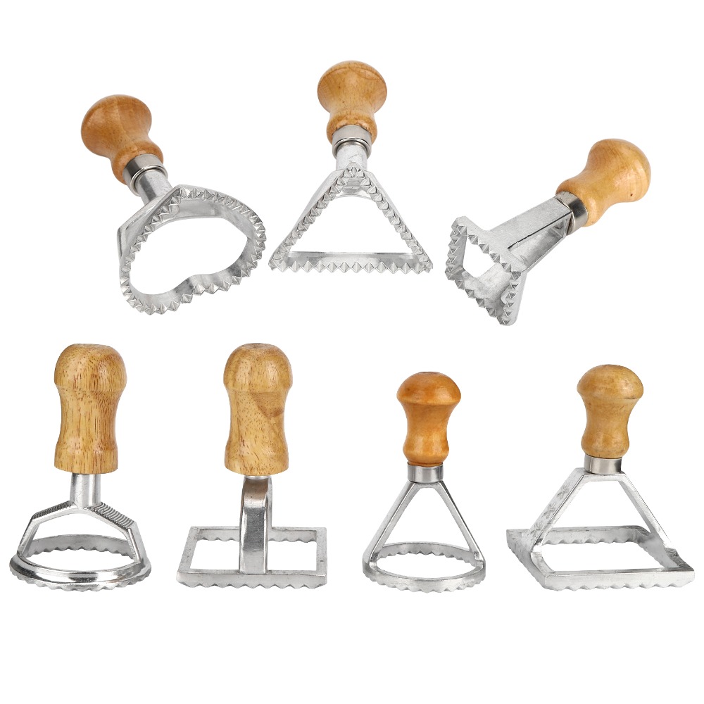 7PCS Individual Upright Raviol - огляд і ціна Dumpling Press Set