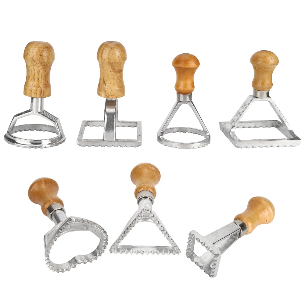 7PCS Individual Upright Raviol - огляд і ціна Dumpling Press Set