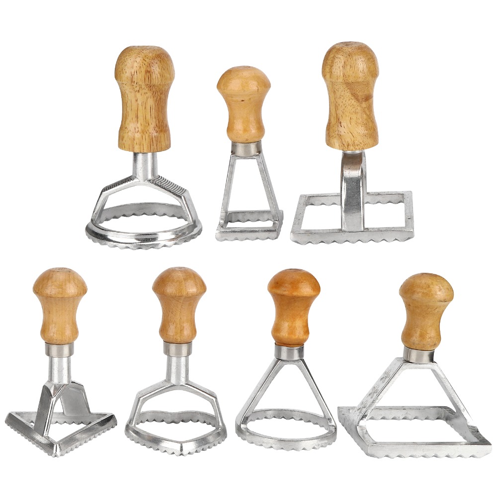 7PCS Individual Upright Raviol - огляд і ціна Dumpling Press Set